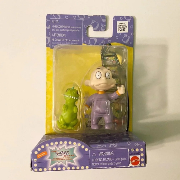 Vintage 1998 The Rugrats Movie Baby Dil Collectible  Nickelodeon Mattel Figure - Picture 1 of 13